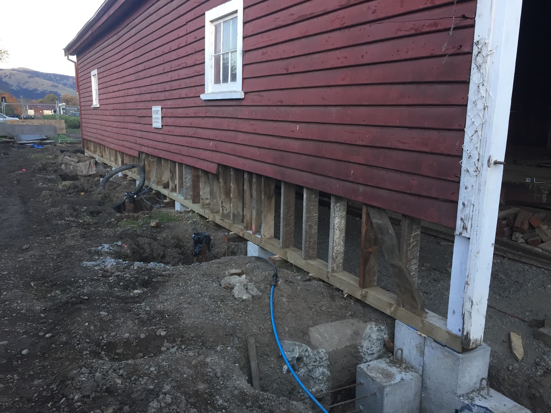 Historical house relocation job in Christchurch