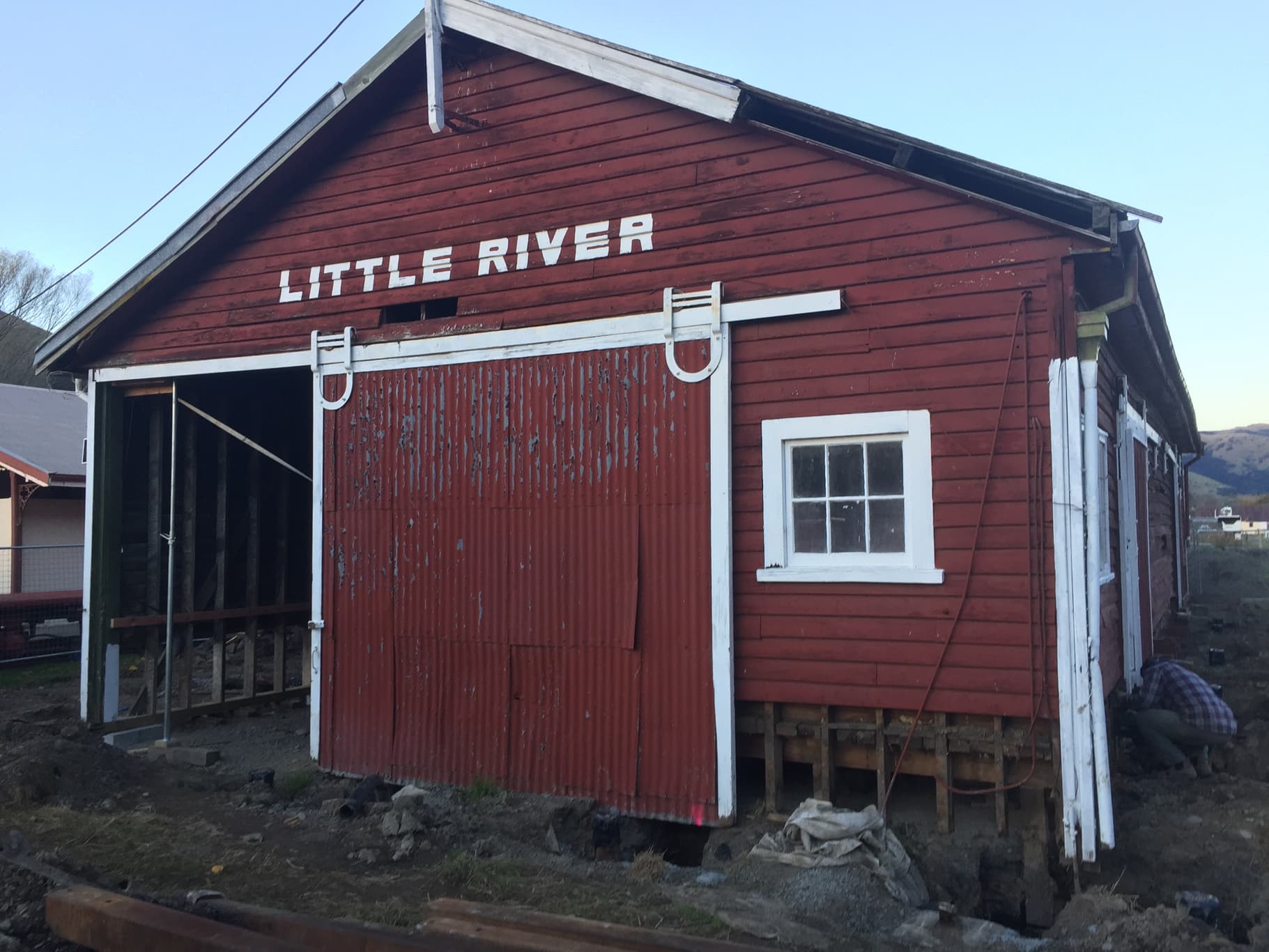 Historical house relocation job in Christchurch