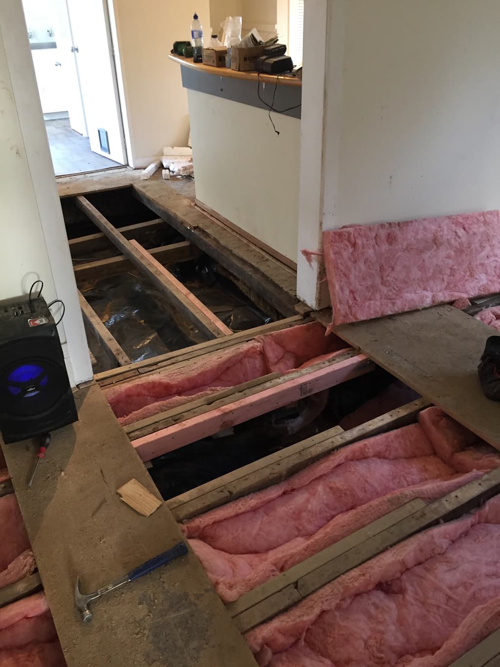 Underfloor insulation installation service in Christchurch