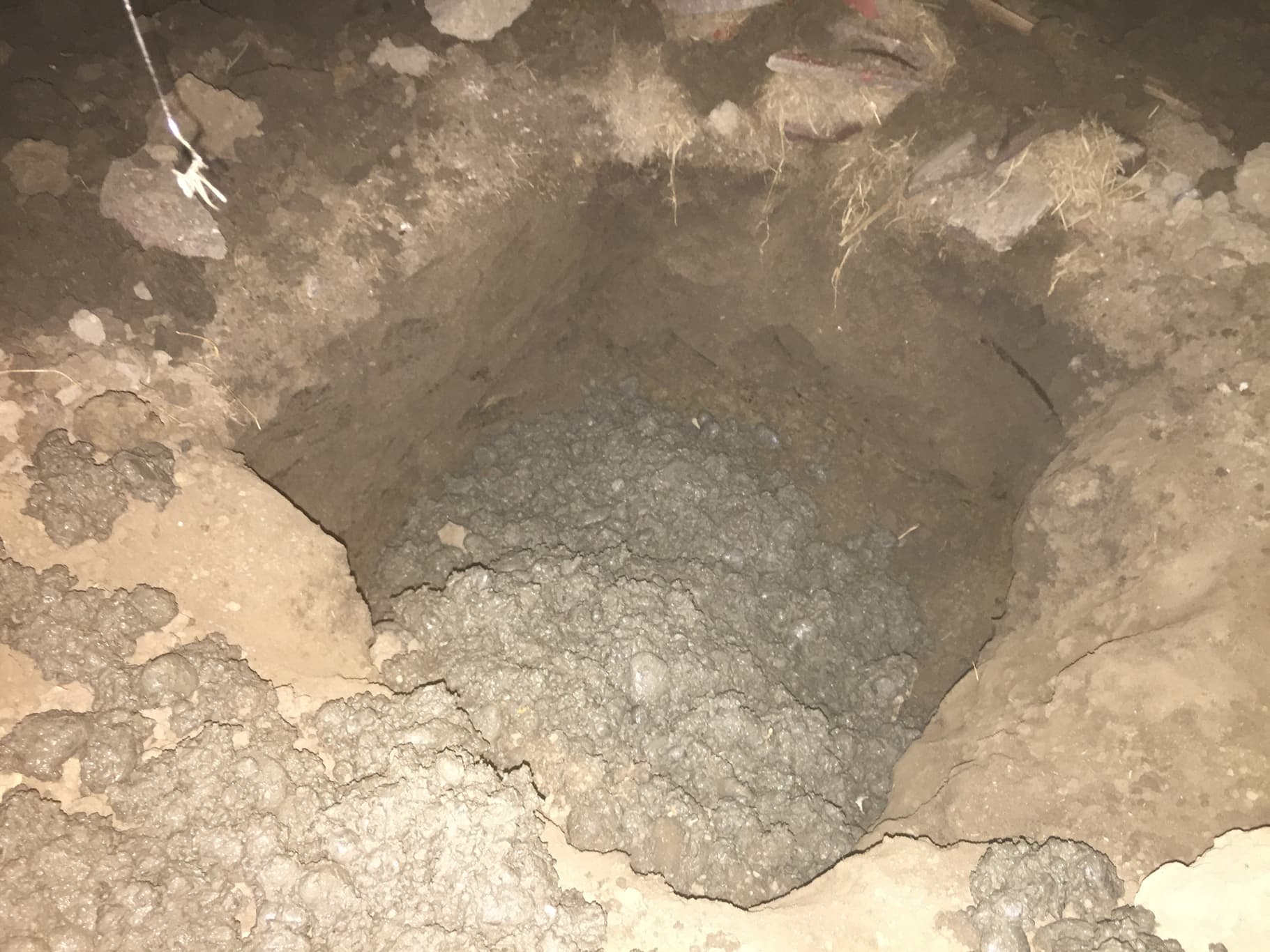 House releveller performing a pile replacement on a Christchurch home