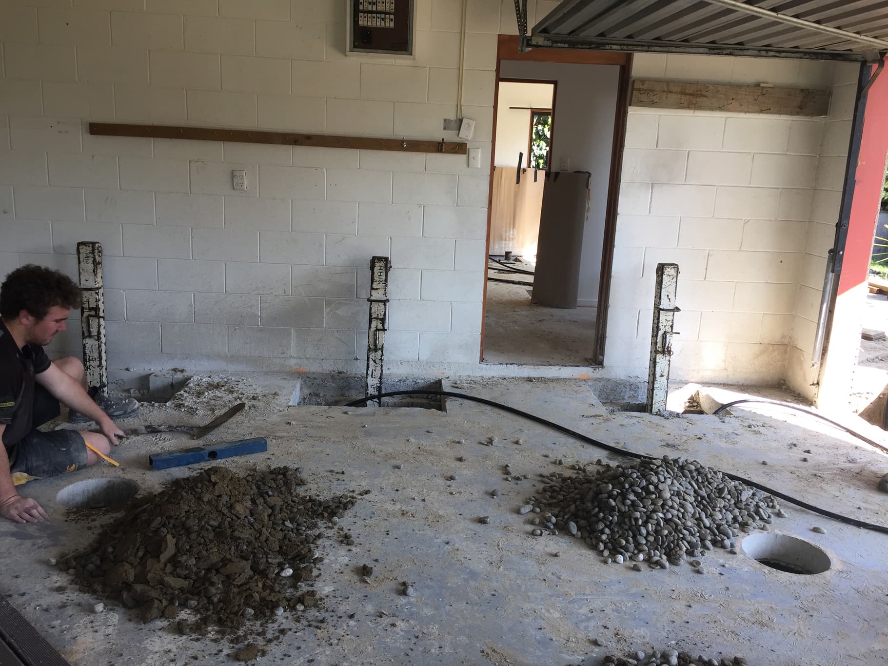 Canterbury slab lifting service from Heritage House Relevellers