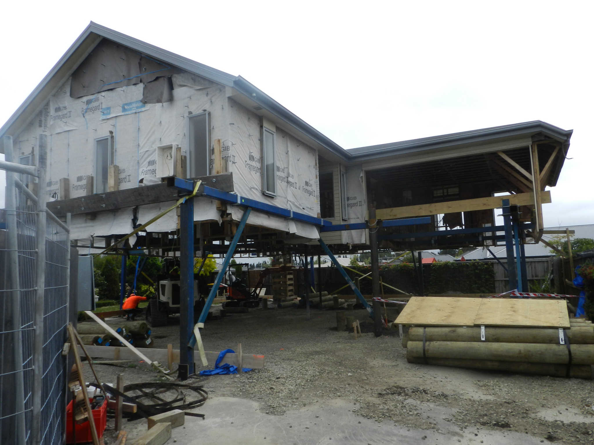 Canterbury house lifting and foundation replacement service in Christchurch