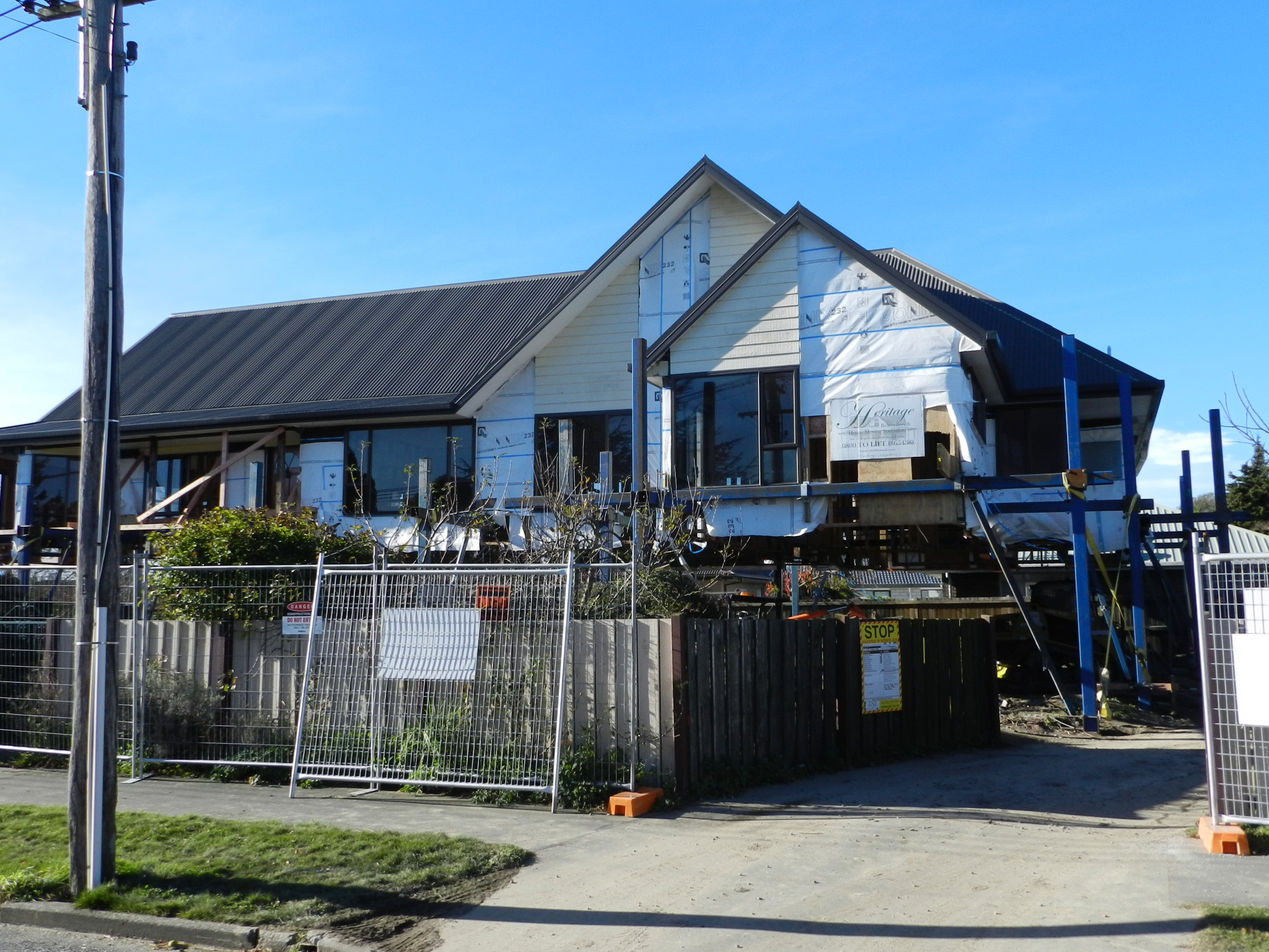 House lifting and foundation repair service in Canterbury